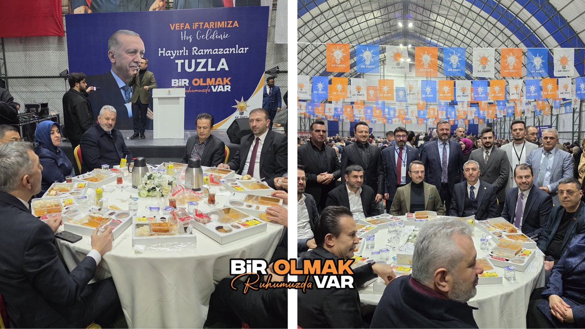 serefcolak's tweet photo. Bir davanın yükünü birlikte omuzlamış, aynı idealler uğruna yan yana yürümüş büyük bir aile…
Vefa İftarımızda, geçmişten bugüne katkı sunan yol arkadaşlarımızla aynı sofrada buluştuk; hatıraları canlandırdık, kardeşliğimizi güçlendirdik.
Bu yol sadakat ister, vefa ister, gönül ister…
Ve biz inanıyoruz ki; #BirOlmakRuhumuzdaVar 🌙