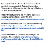 Photo by DP Boys Basketball (@DePereHoops)
