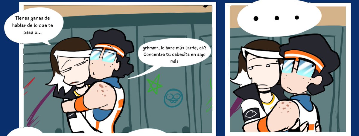 transtiktik's tweet photo. Ahora tendrán pequeñitos comics yeyy
Esto pasaría fuera de cámara de lo que sería mí predict personal del capítulo 2 :], probablemente termine envejeciendo como la leche pero bueno es divertido 
#FunkinHs #FnfHs #yumetwt https://t.co/qbvzFXTx6J
