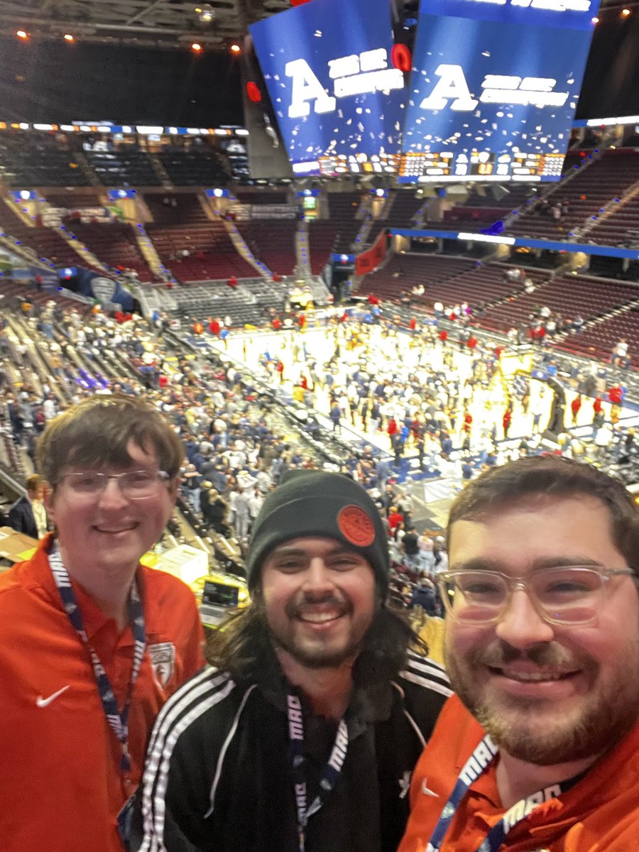 FosterRoesti's tweet photo. The 2026 @MACSports Basketball tournament might be over but man what an amazing experience working to cover it was! 

4 written pieces, 6 radio broadcast for @BG_FMSN 
8 recaps written for @sMACkTalkBB 

I would not trade the time I spent covering it for the world! https://t.co/ANhJ3sVOMk