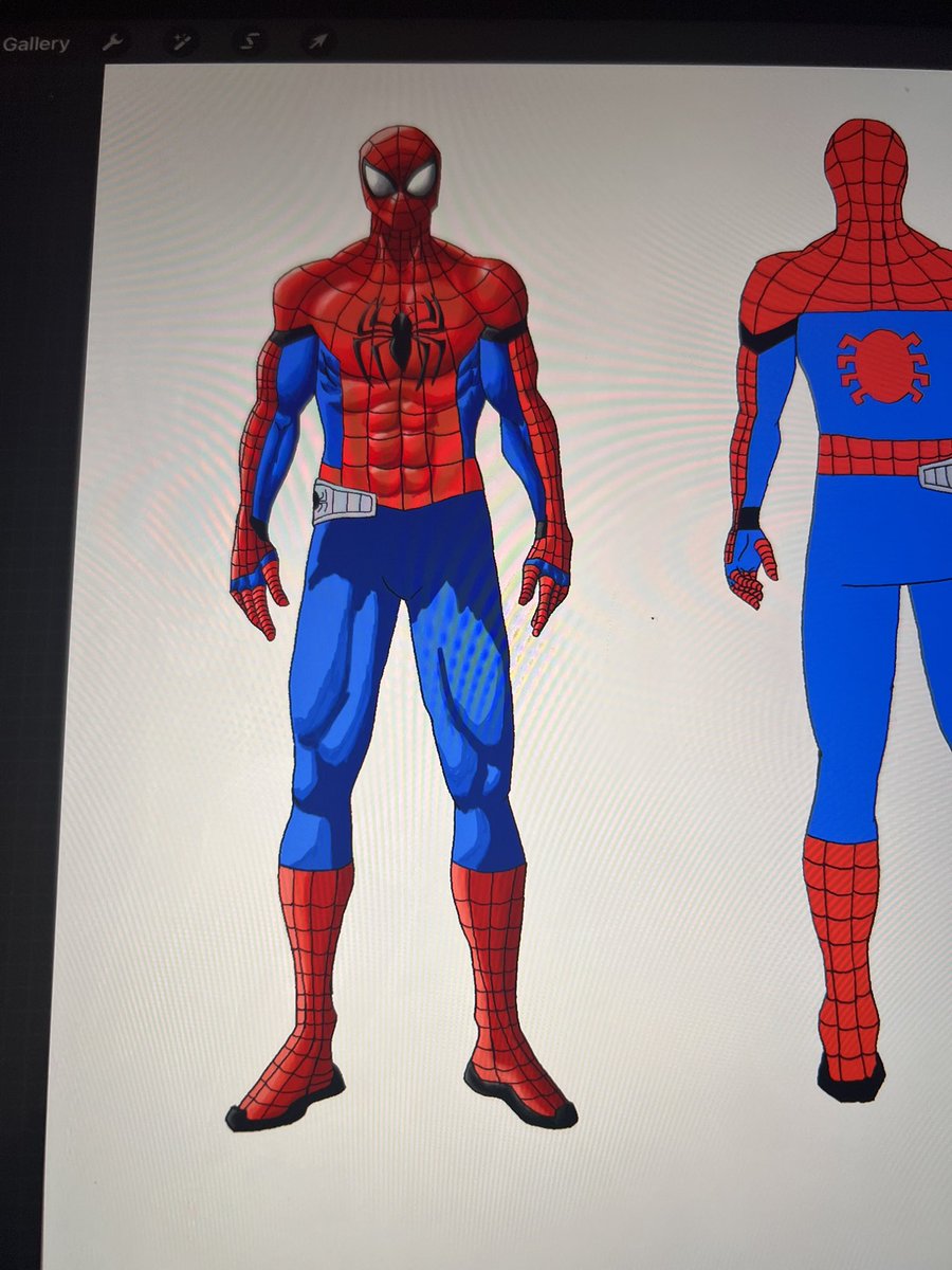 Theartofluckgod's tweet photo. Work in progress #spiderman #MarvelSpiderMan2 #marvel #art https://t.co/SQSfGLTR2x