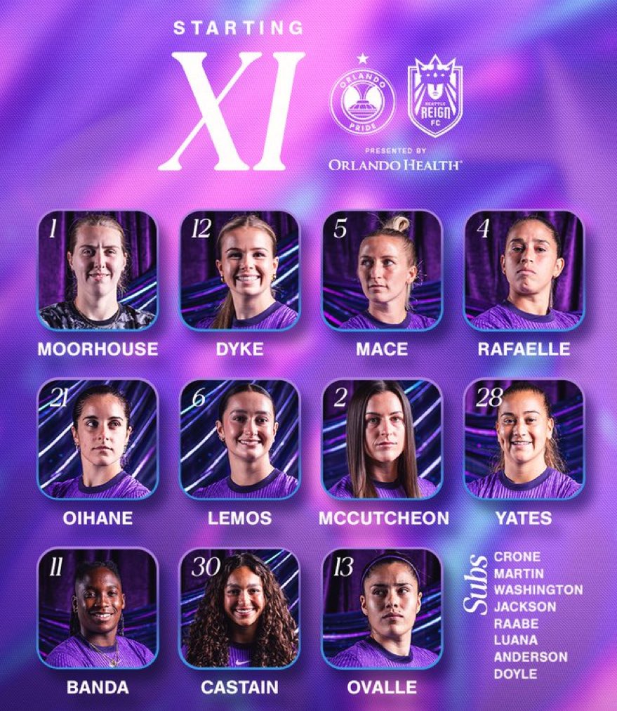 ORLANDO PRIDE 2024 NWSL CHAMPS 💜 tweet media