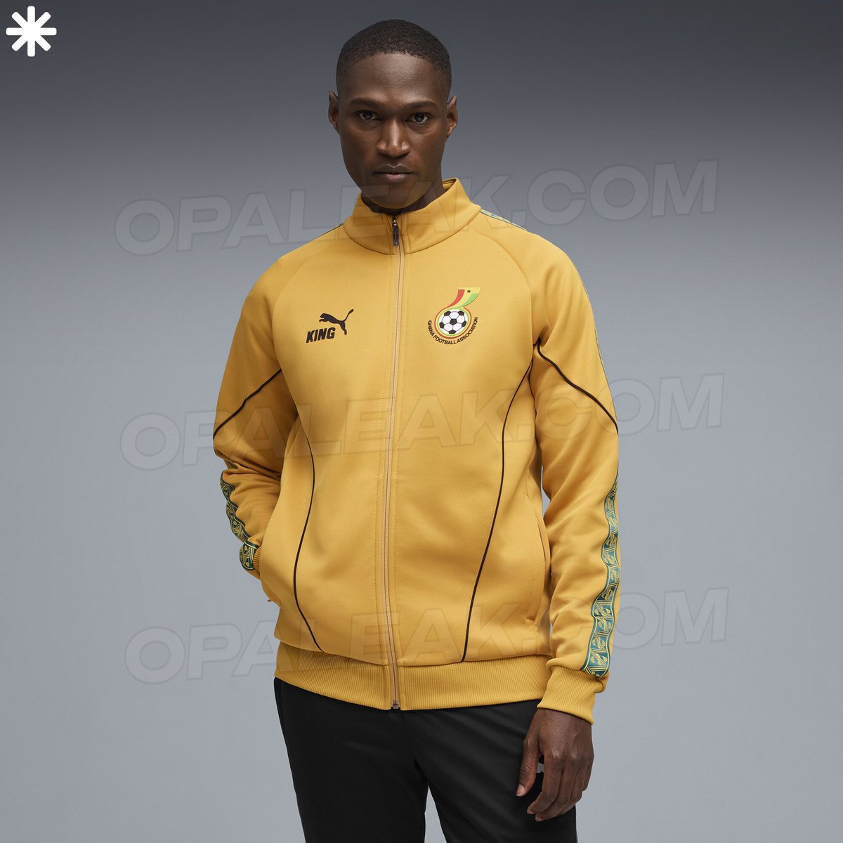 no1blogga's tweet photo. Ladies and Gentleman 
What do you this of this new jacket?

@ghanafaofficial @GhanaBlackstars 

#puma #worldcup #ghanant #no1blogga #2026worldcup https://t.co/QiYzmiBDnb