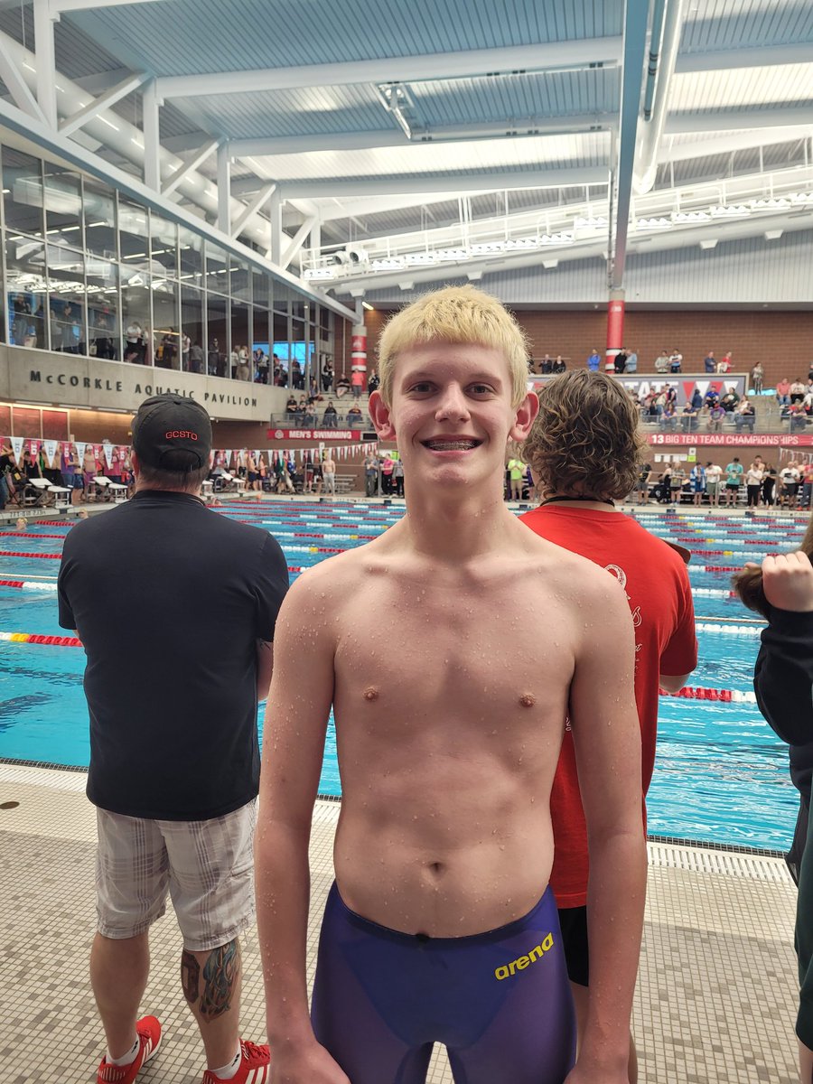 BGSCgators's tweet photo. 2026 Senior Championships swimmers with 6 PRs for the weekend! Collin Mahan and Jackson Fallis! https://t.co/ba6a1AX4ES