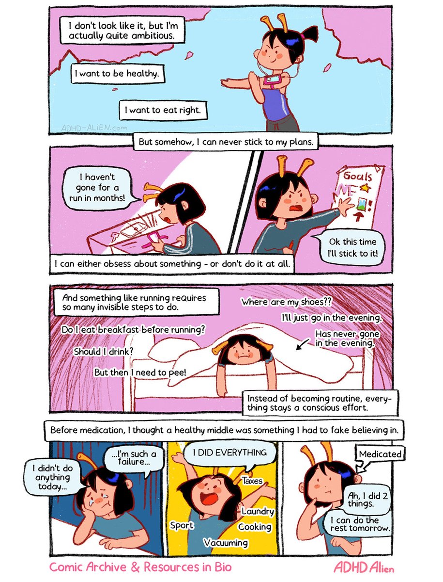 Pina✨ADHD Alien Comics tweet media