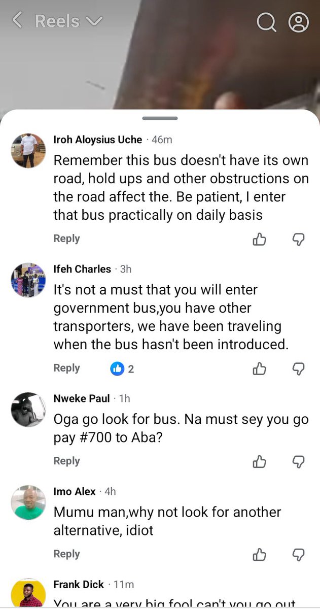 Same BRT saga that happened in Lagos happened in Abia, check comments and see what people are saying 

Everybody only ask for accountability when it comes to  southwest 

Yoruba buts, aye yin ti polukumush 😂