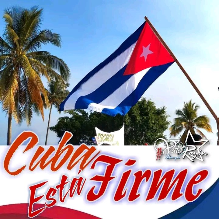 El pueblo cubano defiende y defenderá siempre nuestra soberanía.
#CubaSoberana 
#JuntosPorLaDemocracia #PorCiroRedondoTodo