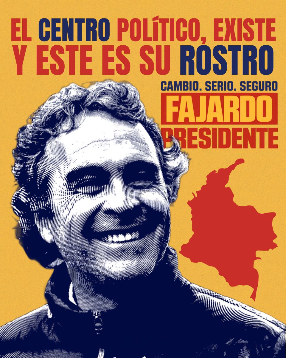 Me preguntas si el centro existe, si aquí está: #FajardoPresidente 🇨🇴