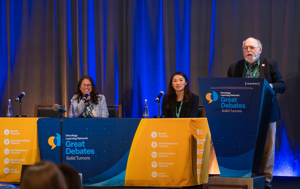 OLN Great Debates in Solid Tumors tweet media