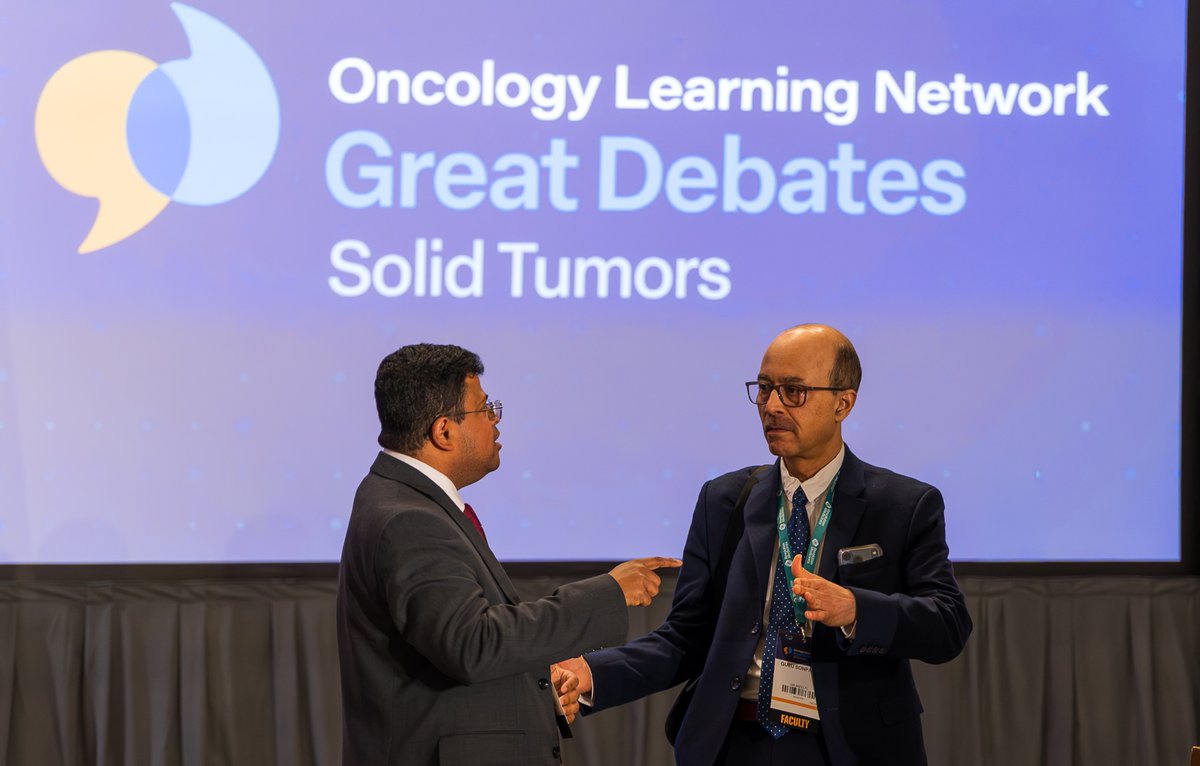 OLN Great Debates in Solid Tumors tweet media