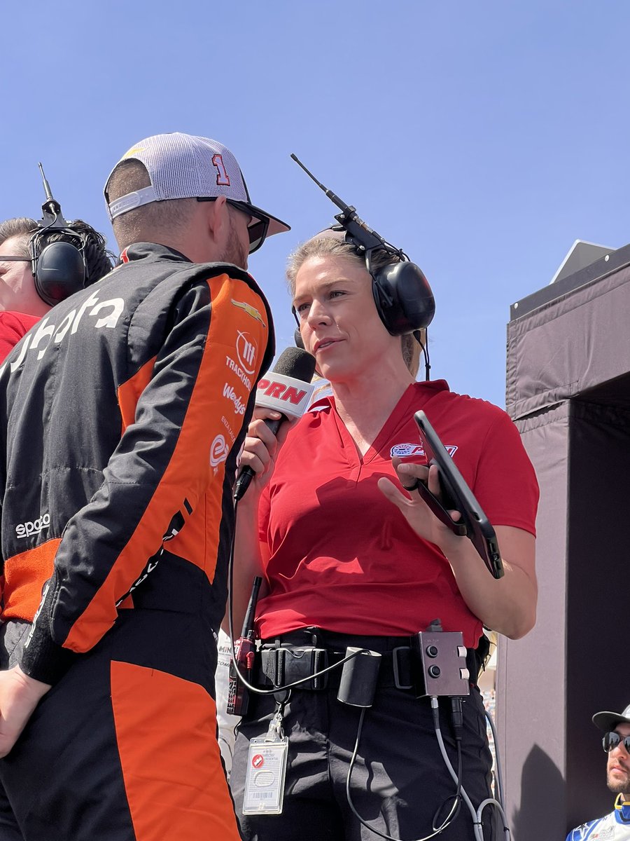 PRNlive's tweet photo. Behind the scenes at driver intros #pennzoil400 https://t.co/6SzgtSZ6pE