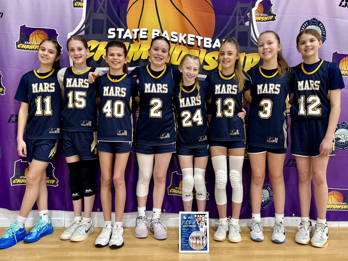 Mars Girls Youth Basketball tweet media