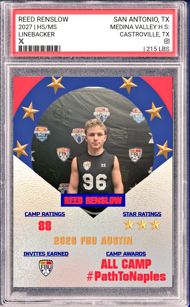 Reed Renslow ✝️ 🏈 tweet media