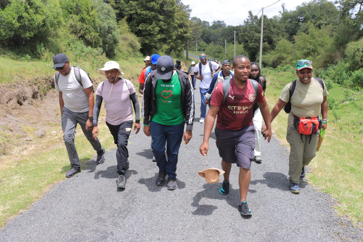 DeKUTkenya's tweet image. The Annual DeKUT Endowment Fund Mountain Trek was a grand success, bringing together staff, students, alumni, partners, and friends of the University in support of a noble cause.

#MountainTrek #GivingBack #StudentSupport