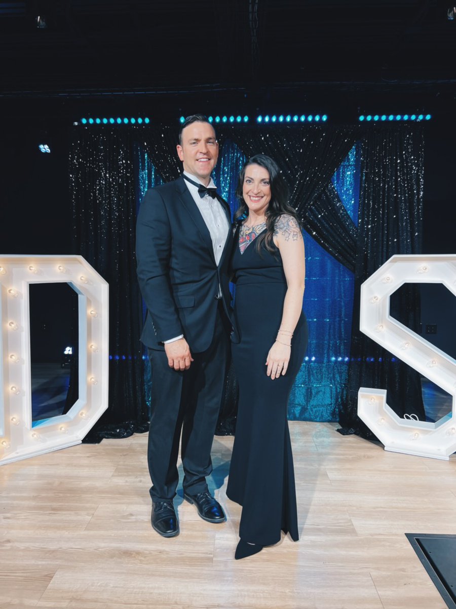 JoeNickerson80's tweet photo. Had a great time at the Omaha Police Ball benefitting @SpecialOlympics last night with gorgeous @ravennickerson . https://t.co/o7I9JOJyWX