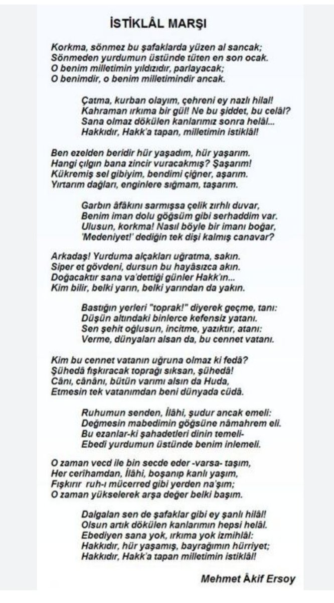 Osmanlıca değil Türkçe