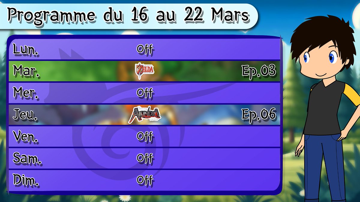 NeoSilfra's tweet photo. Programme des jeux en live pour la semaine !

Niveau horaire, le live commence à 20h30 pour un minimum de 3h !

Et toujours au même lien : https://t.co/qAZqmj55Ba https://t.co/42HzJOKkpi