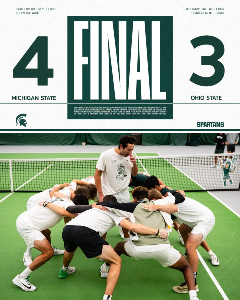Michigan State Men’s Tennis tweet media