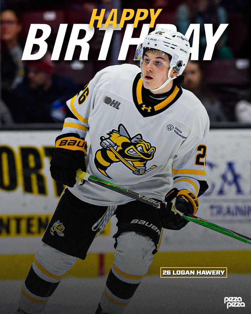 StingHockey's tweet photo. Join us #StingNation in wishing Logan Hawery a HAPPY BIRTHDAY powered by Pizza Pizza! We hope you have a great day! 🍕🎉
@pizzapizzaltd https://t.co/6vSPkHklCH