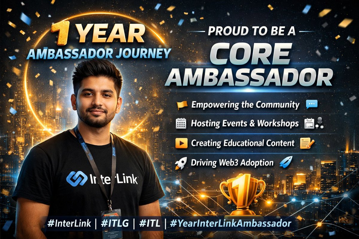 Interlink Core Ambassador tweet media