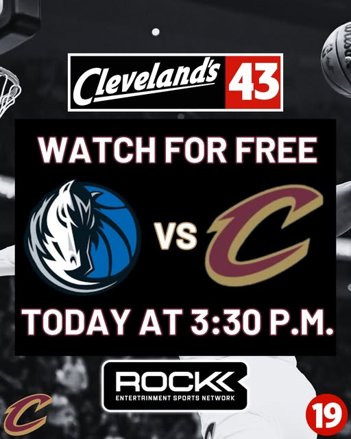 StevePParsons's tweet image. Cavs game on free TV is live on The Rock (22.1) and Cleveland's 43 (43.1)
#LetEmKnow #LocalTV