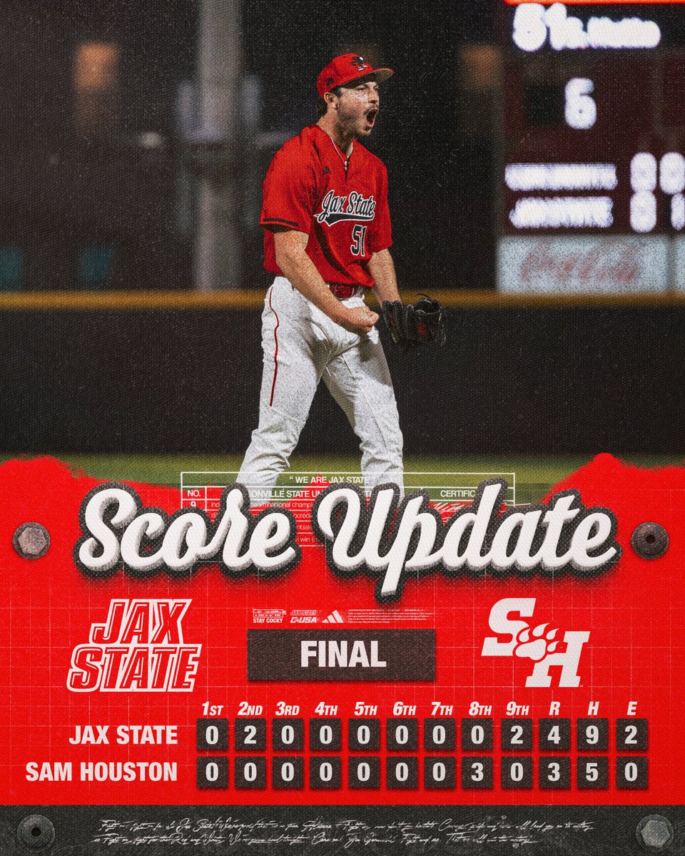 Jax State Baseball tweet media
