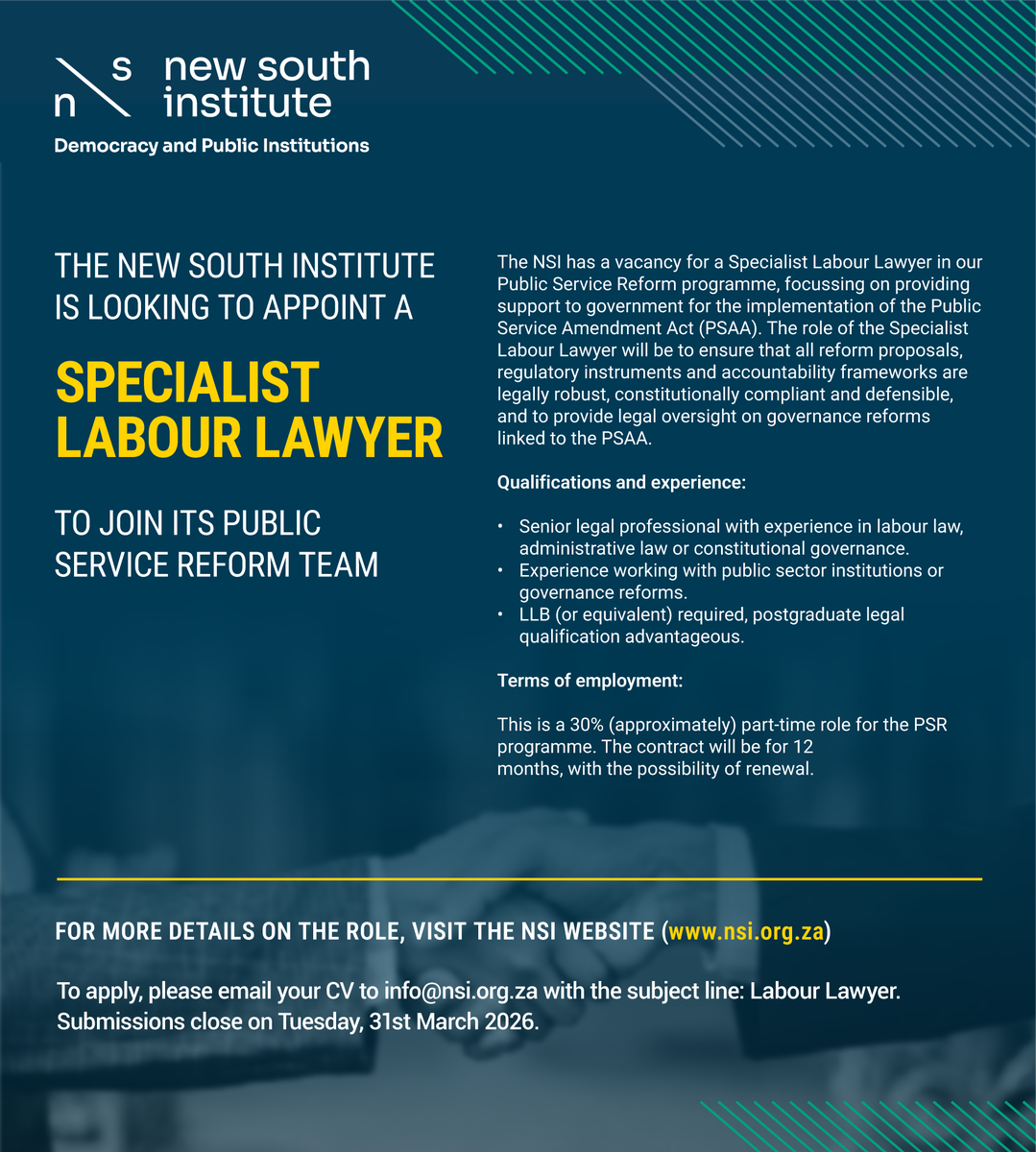 New South Institute (NSI) tweet media