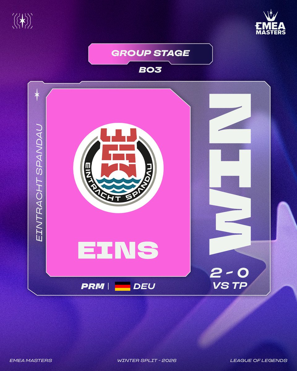 EMEA Masters tweet media