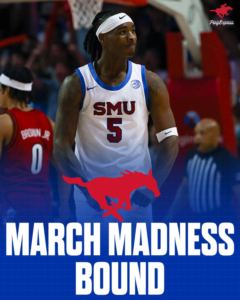 BREAKING: SMU is headed to Dayton for a First Four matchup vs. Miami (Ohio)!

Mustangs make their first NCAA Tournament since 2017.

Details: on3.com/teams/smu-must…