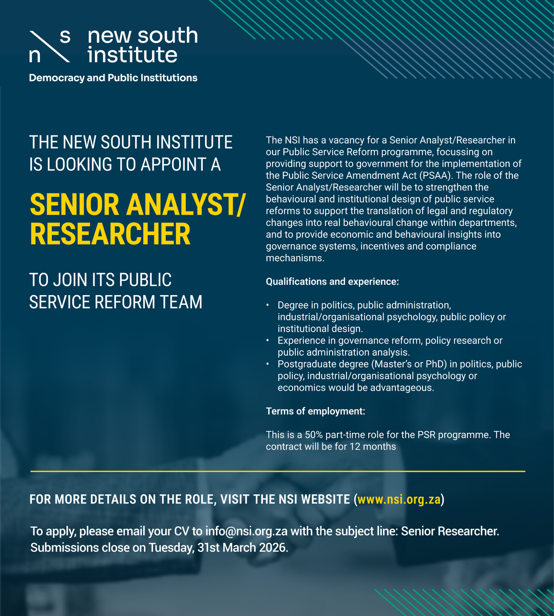 New South Institute (NSI) tweet media