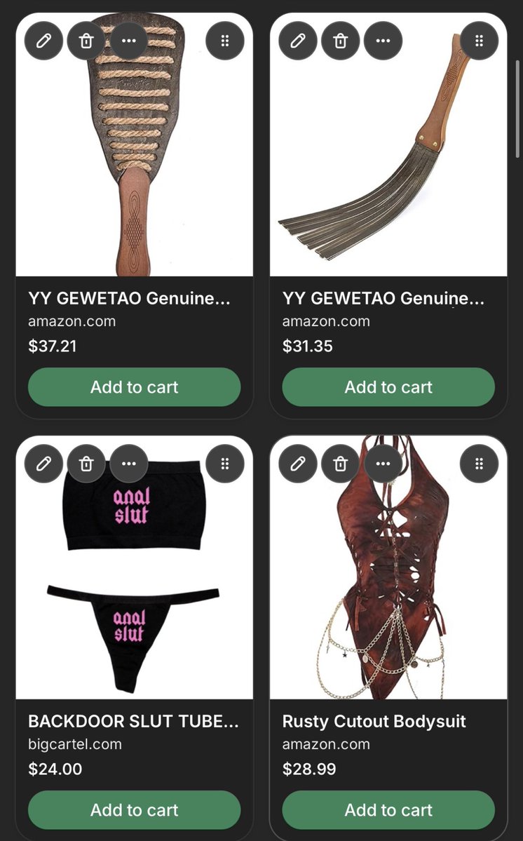 I’ll give free fangsly access AND a custom vid to whoever gets me some of the cool new things I just put on my wishlist 🥰🤭