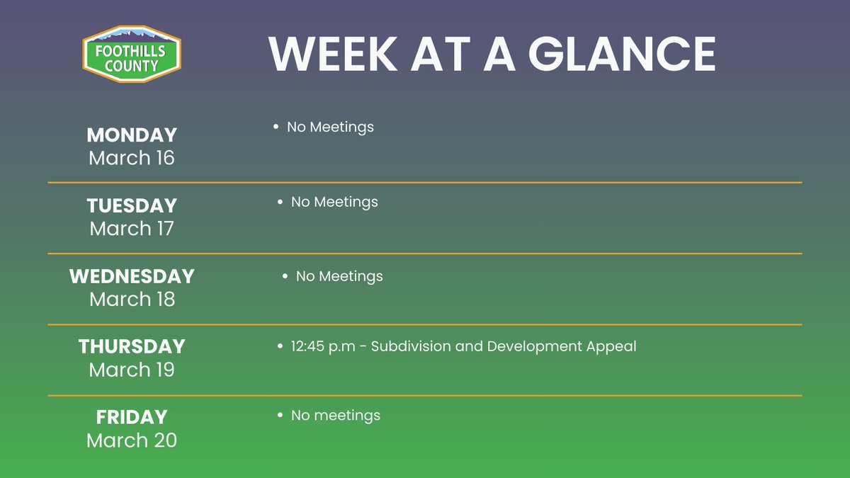 Foothills County tweet media
