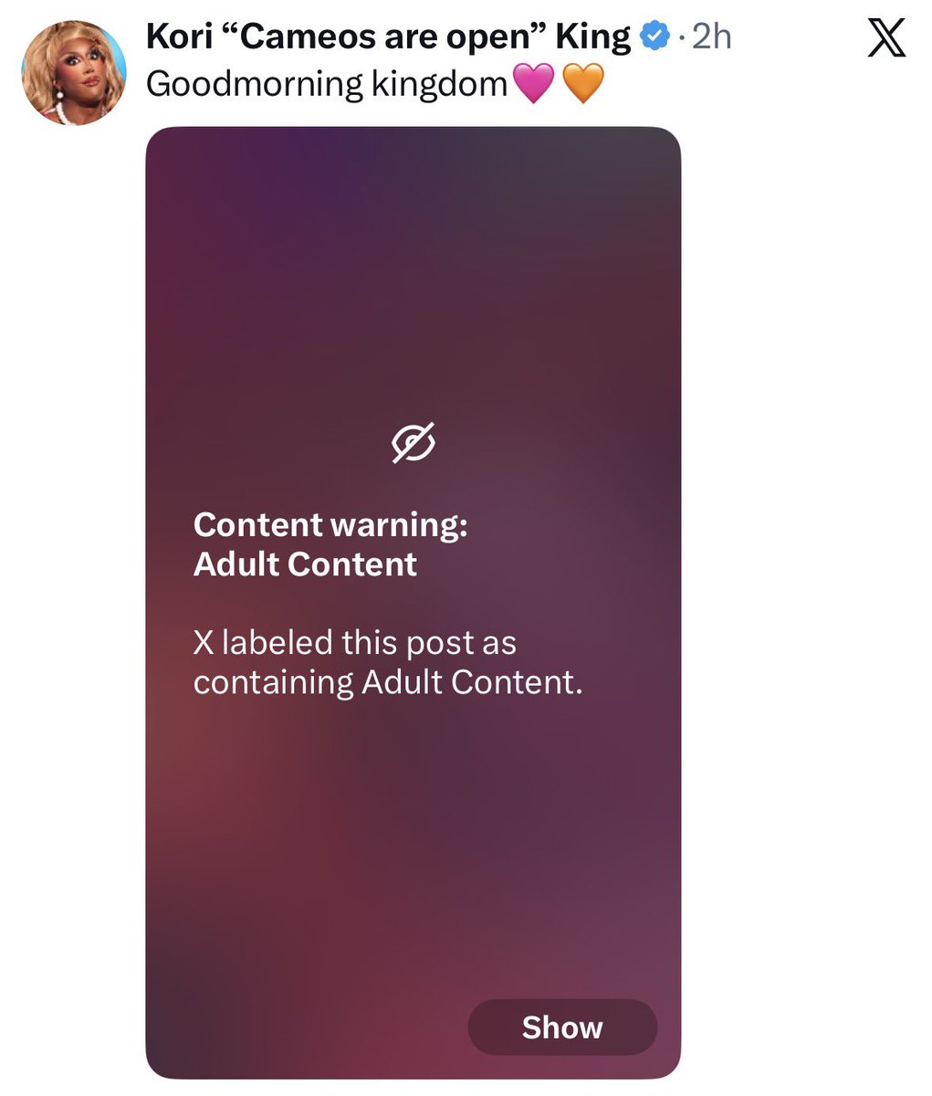 Drag Tea Served with Matt tweet media