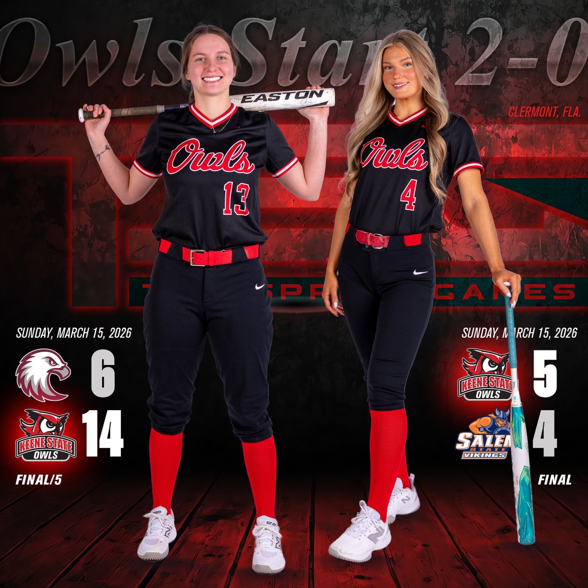 🦉🔴 Keene State Athletics tweet media