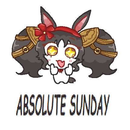 i almost forgot .. its absolute sunday
