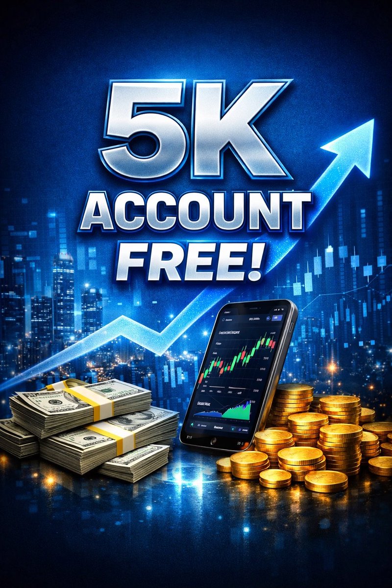Sup___sam's tweet photo. Free 5k for everyone 
Follow - @Sup___sam , like, rt and tag 4 traders and you are done
Open ticket - https://t.co/UHuLPjxsMx https://t.co/aerFCxGKmI
