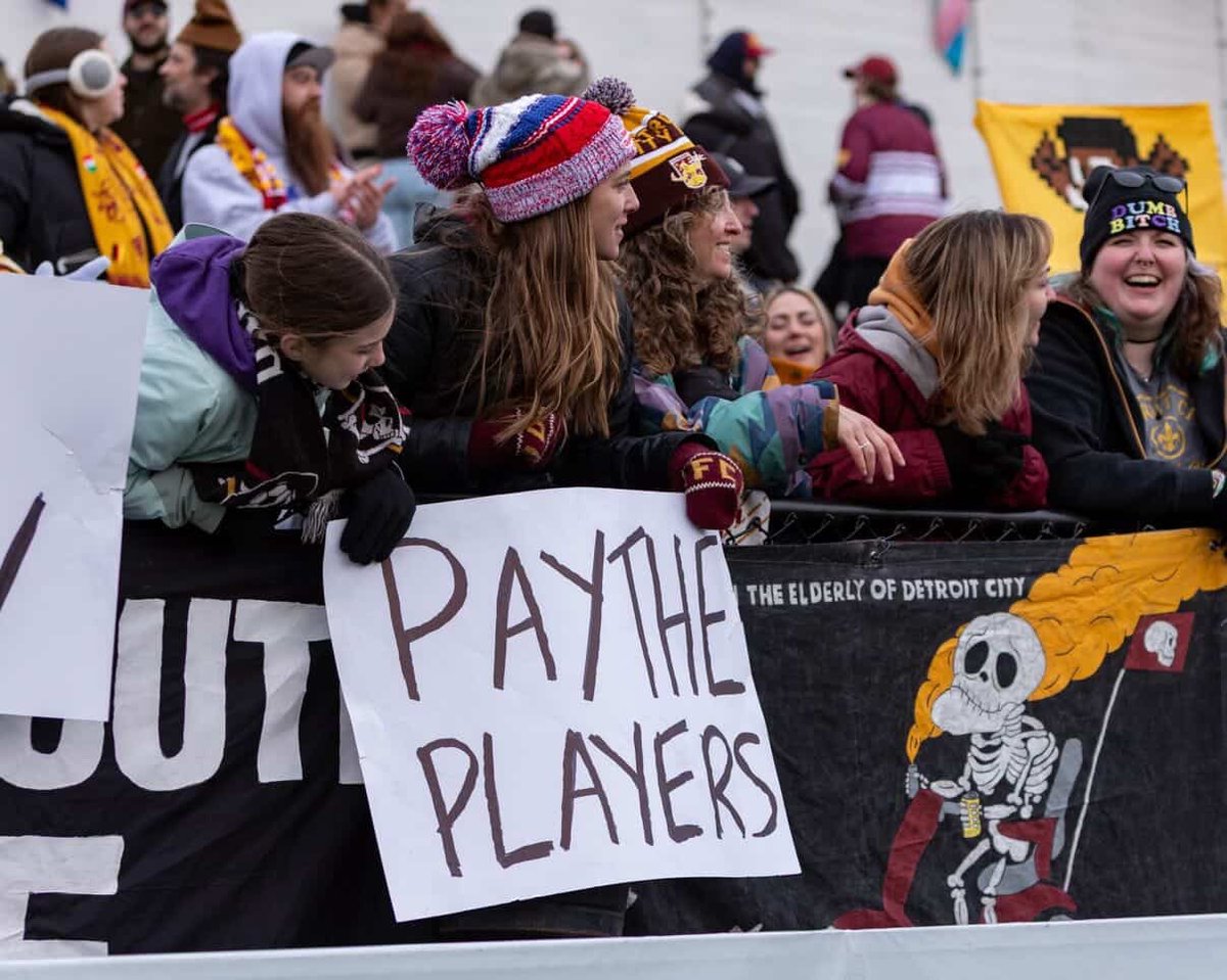 AFLCIO's tweet image. The @USLChampionship league wouldn’t be possible without the skill and talent of the players. It’s time they got the fair contract they deserve. America’s unions and USL fans across the country have your backs, @USLplayers! #StandUpForStandards

📸: JR Boucicaut