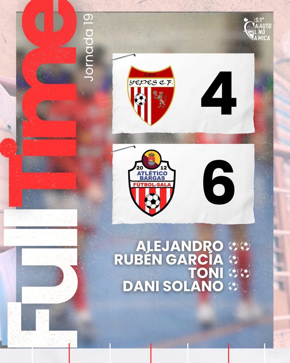 ATLETICO BARGAS FS tweet media