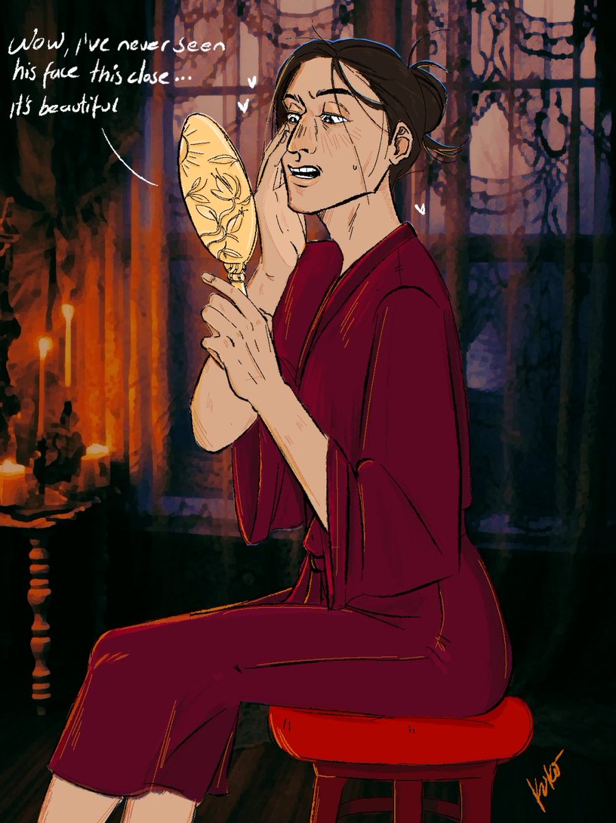 cocodrilosad's tweet photo. Jeverus body swap🔄 Someone is looking at the most beautiful thing in the world, and someone is lost in the middle of the forest 🦌🐦‍⬛

[ #Jeverus #SeverusSnape] https://t.co/wjsYP7Admc