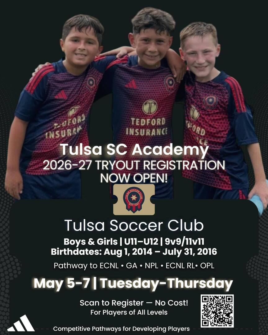 Tulsa Soccer Club tweet media