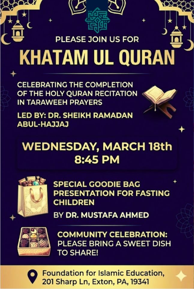 Foundation for Islamic Education tweet media
