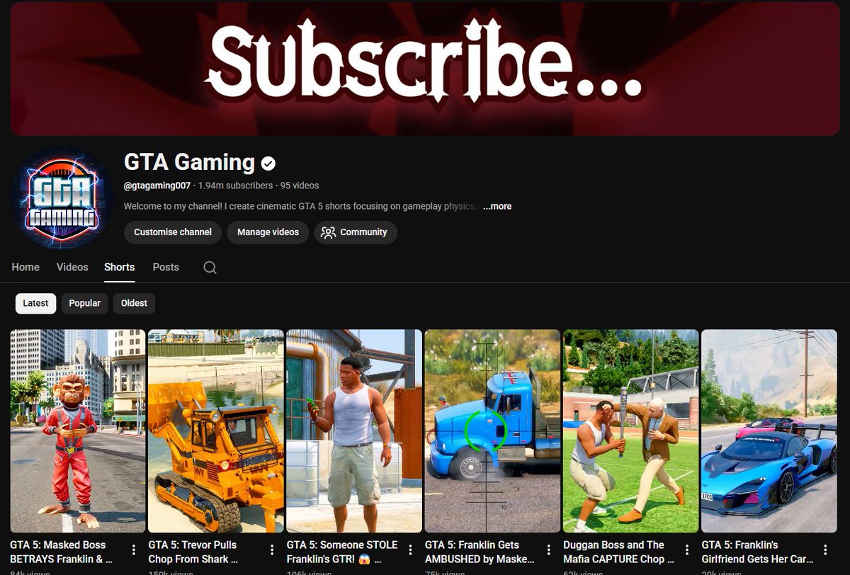 gtagaming001's tweet photo. Hi @TeamYouTube,

My channel “GTA Gaming” (1.94M+ subscribers) has been under review since February 4th, 2026. It has now been 44 days, and the delay is starting to impact my upcoming production schedule.

I would greatly appreciate it if you could look into the status of the review and provide an update. Thank you.

Channel Link: https://t.co/KyRQ7459pq