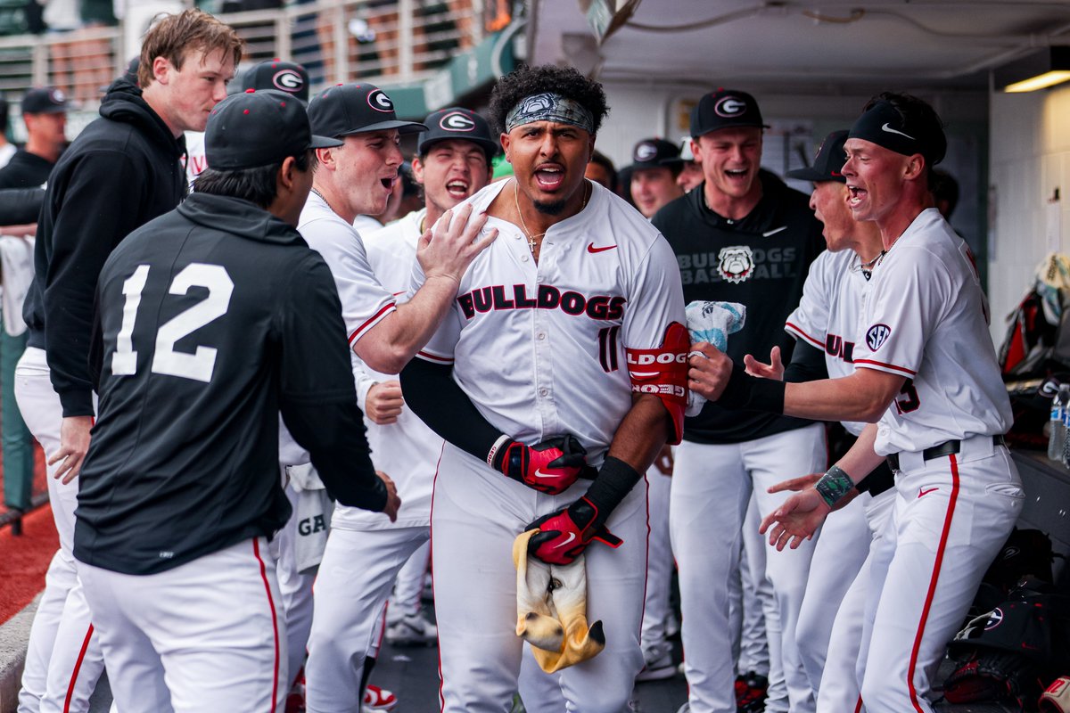 BaseballUGA's tweet photo. Big Dawg 😤

#GoDawgs | @BryceCalloway3 https://t.co/lUKrDZaXd5