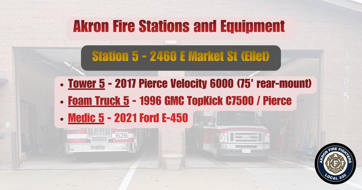 Akron Firefighters Association L330🚒🚑🇺🇸 tweet media