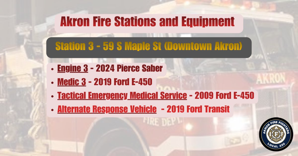 Akron Firefighters Association L330🚒🚑🇺🇸 tweet media