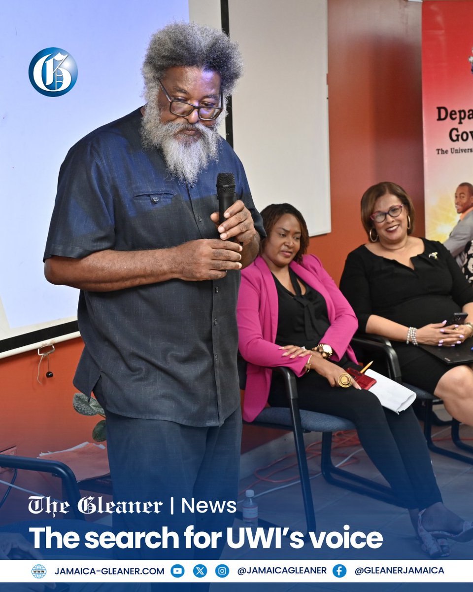 During the question-and-answer segment of the seminar, held under the theme ‘The Political Moment in the Caribbean’, a graduate student questioned whether The University of the West Indies had lost its voice for advocacy and sovereignty.

Read more: jamaica-gleaner.com/article/news/2…