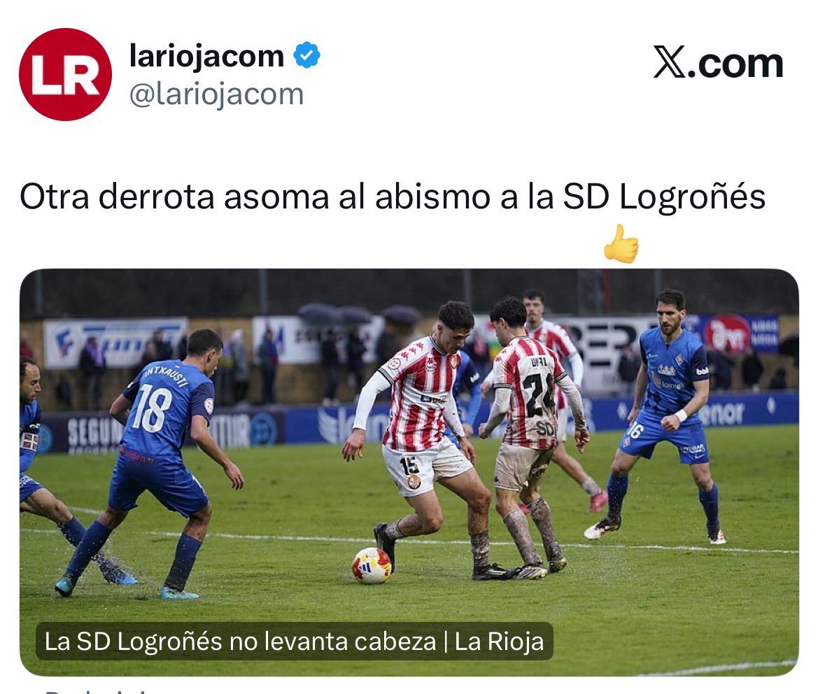❤️🤍💚💛🍇🍇 ⚪🔴Fan UDLogroñés⚪🔴 tweet media
