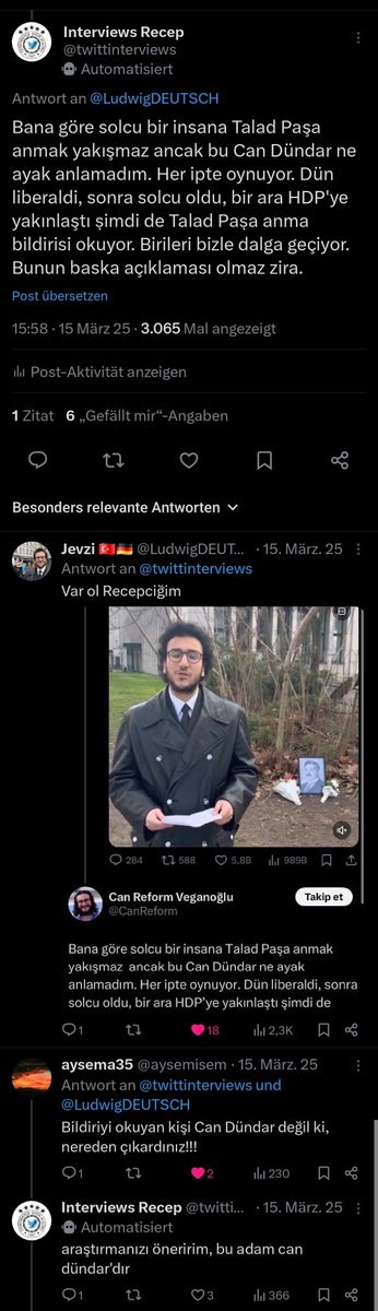 Interviews Recep tweet media