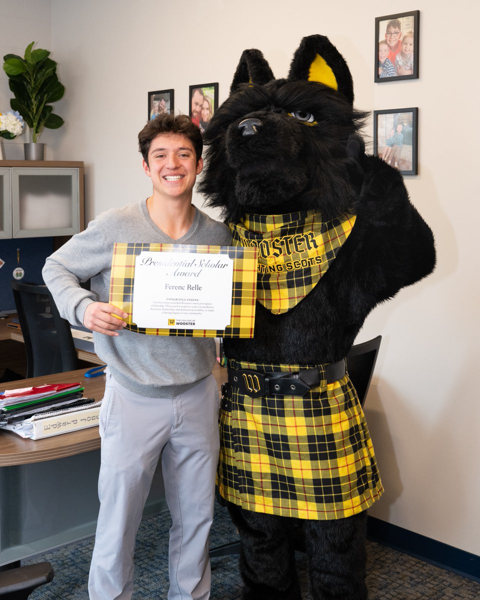 WoosterEdu's tweet photo. Now that is what we call Scot Pride!๐พ Itโs been a great week celebrating some of the incoming Class of 2030.๐๐ค
Ready to make it official? Submit your deposit by May 1.
๐ https://t.co/neIpFItqXC
#GoScots #WoosterPride #ArchieApproved https://t.co/E2WeH1asS1