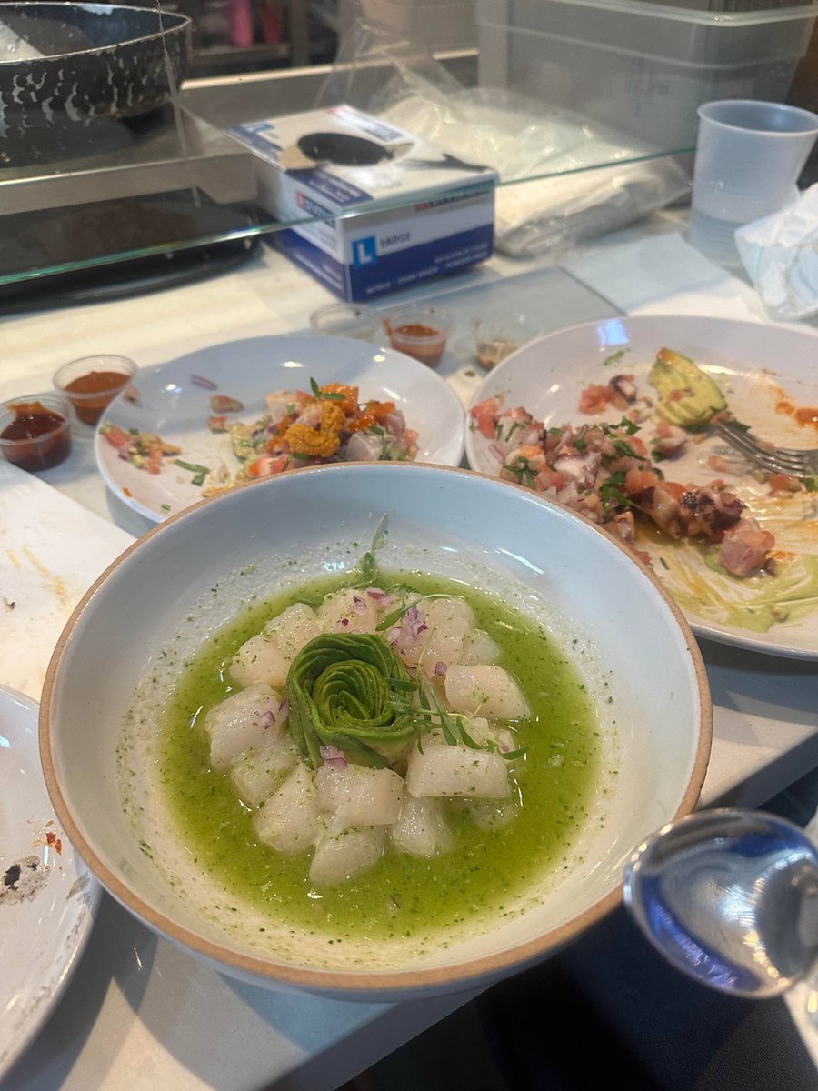 A very good Michelin starred seafood restaurant